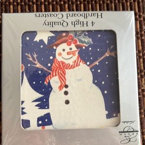 MR SNOWMAN COASTERS
